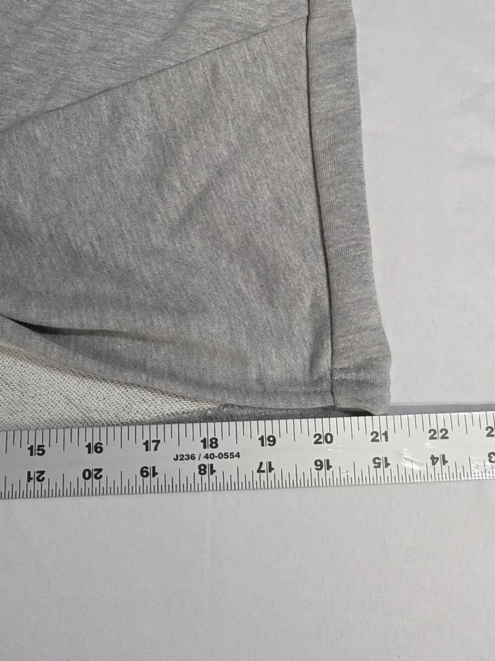 Lumiere Womens Size Large Gray Twist-Knot Front Long Sleeve Top